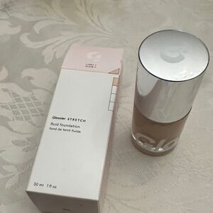 Glossier Stretch Foundation Light 01 with box.